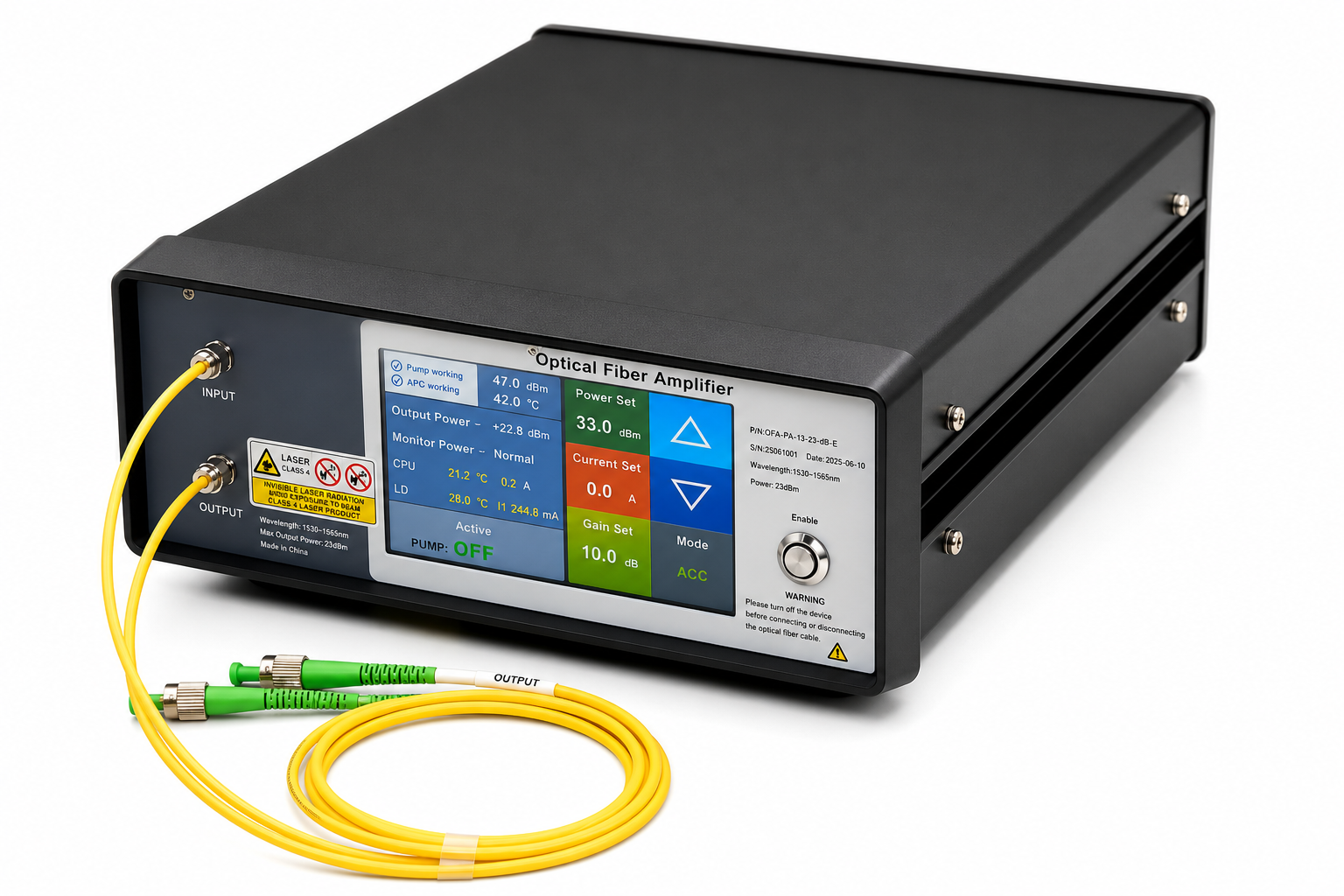 Optical Fiber Amplifiers