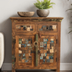 Recycle Wood  Side Board