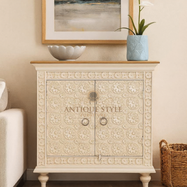 Wooden Carving Side Board