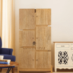 Wooden Cube Cabinet