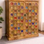 Brass Fitted with Ceremic Folding Bar Counter