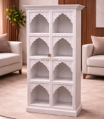 Book Shelf Carved Mehrab Design