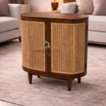 Cane Desigined Side Board