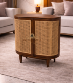 Cane Desigined Side Board