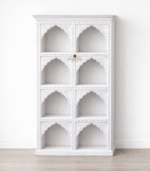 Book Shelf Carved Mehrab Design - Image 2